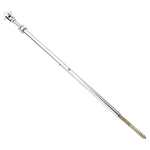 Guitar Parts Pole Upright Silver Adjustable Portable Stand Pole Musical Instrument Accessories