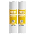 Max Water 10 Micron 10 x 2.5 Sediment Filter Cartridge Replacement for Reverse Osmosis and Whole House Water Filter, Compatible with Well Water Filters P5, AP110, WHKF-GD05, GE FXUSC, RS14-SS, 2 Pack