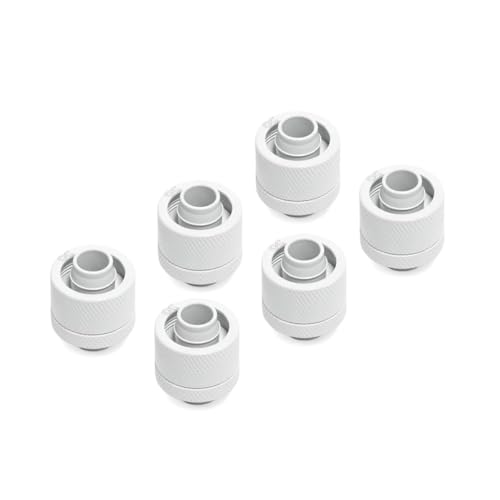 Alphacool Eiszapfen 16/10mm Anschraubtülle G1/4 - White Sixpack