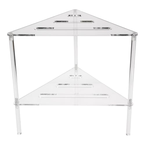 WIHFHGZ Estantería Esquinera de Acrílico