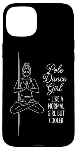 �|�[���_���X�K�[�� Like A Normal Girl But Cooler Yoga �X�}�z�P�[�X iPhone 15 Plus �p