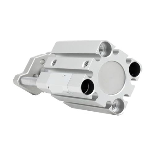 Cylindre compact CQMB50 alésage 50mm avec tige de guidage course 75mm