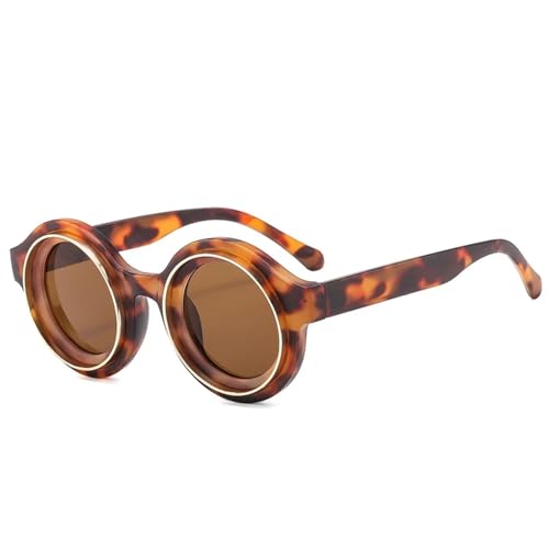 Lunettes de soleil rondes protégeant vos yeux avec style en plein soleil