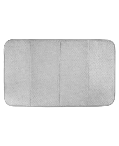 All-Clad Premium Reversible Dish Drying Mat for Kitchen: 16' x 28' Ultra-Absorbent, Long-Lasting, No Condensation, and Oversized for Large Pots and Pans - 1 Pack, Titanium