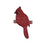 Park Designs Cardinal Napkin Ring Set of 4 | Red Aluminum Holiday Napkin Holders with Bird Motif | Festive Farmhouse & Christmas Table Decor | 3