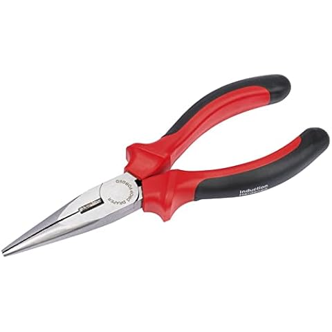 Draper Redline Long Nose Pliers with Soft Grip Cover