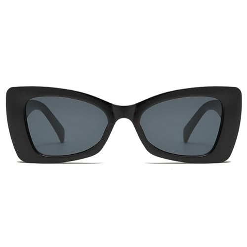 Retro Cat Eye Sunglasses for Women 90s-Style Classic Bow Frame Sun Glasses Fashion Vintage Blue Brown Shades N48