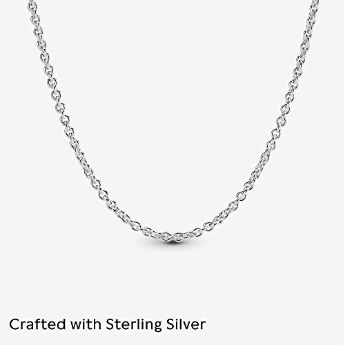 PANDORA Jewelry - Classic Cable Chain Necklace - Gift for Her - Sterling Silver - 35.4"4