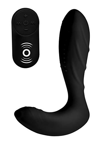 Vibromasseur Under Control noir pour des moments de détente nocturne