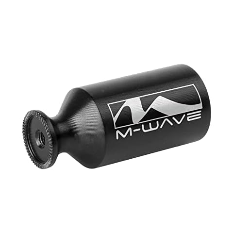 M-Wave − Schnellverschluss-Lampenhalter, Schwarz, Ø 26 mm Cover
