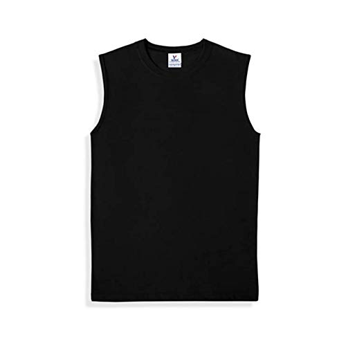 Yazbek Men's Heavy Weight (5.9-Ounce) Crew Neck Sleeveless Muscle