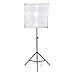 Produktbild Foto-Studio-Licht-Kit - 70 W - 5500 K - 4000 lm - Arbeitshöhe: 60-180 cm - Lampen enthalten: 2 - Tragetasche enthalten - Schwarz