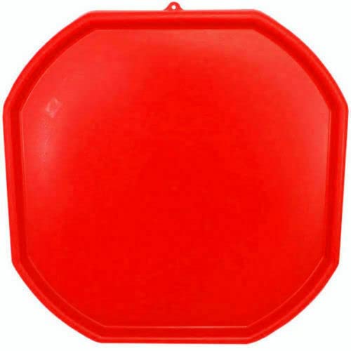 HomeXpress Large 100cm Colour Mixing Tray - For Children's Messy Play ideal for School Nursery Builders (Red, Large 100cm)