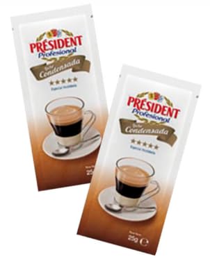 Image of Sweetened Condensed Milk Portions, 25g – Pack of 50