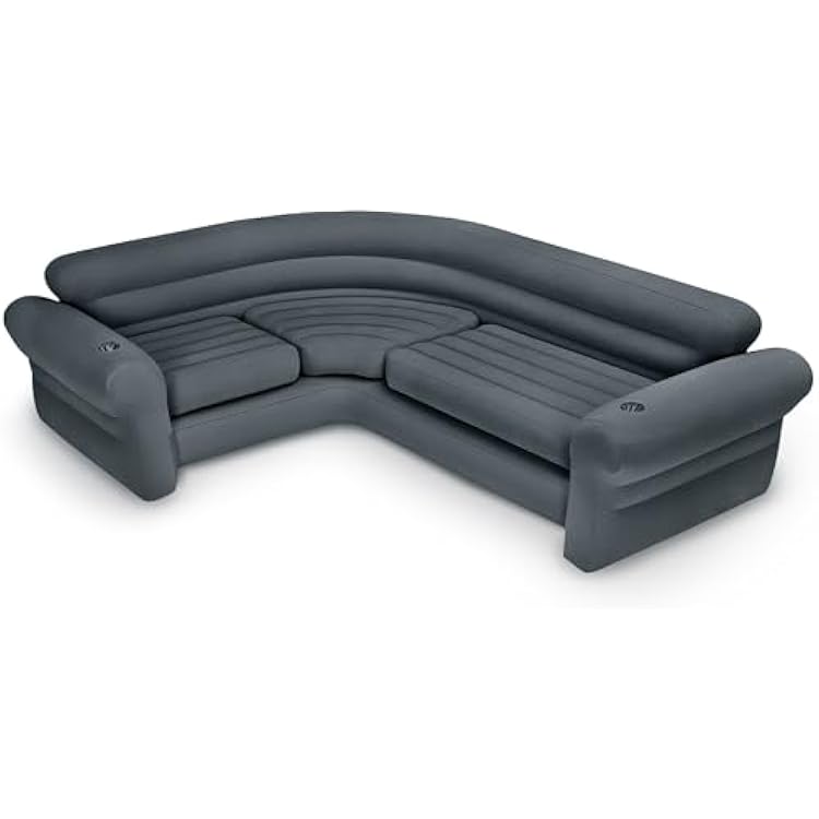 Intex Inflatable Corner Sofa, L-Shaped Couch, Blow Kuwait Ubuy