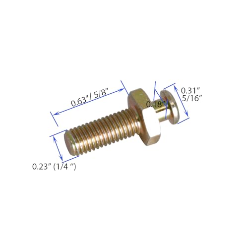 Image of 20-40 Stainless Transmission Kickdown Stud Kit for Transmission Kickdown and for Carb Carburettor Hookup Replacement For Holley HOL 20-40 20-40 Transmission Kickdown Stud (2*Holley 20-40)