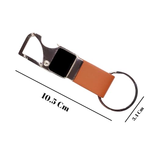 Image of Personalized Keychain with Name Engraved I Metal Key Ring I Trendy Stylish Customized Keychains for Men, Husband, Boyfriends, Brother, Dad, Home, Office, Car & Bike