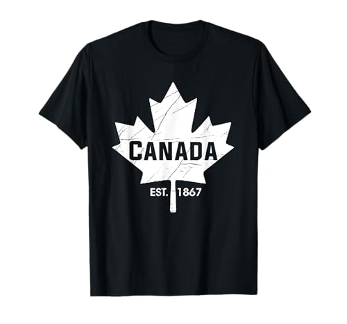 Canada Tshirt Flag Canadien Canada Vancouver Montréal T-Shirt
