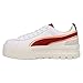 PUMA Womens Mayze New Heritage Logo Platform Sneakers Shoes Casual - White - Size 7 M