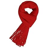 Avxzbef Kids Tassel Scarf Knitted Tassel Scarf Toddler Fashion Neck Warmer Scarves for Girls Boys