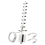 Kaunosta Dual Band 9dBi Yagi WiFi Antenna – Outdoor Directional High Gain Antenna for Long-Range Barn, Farm...