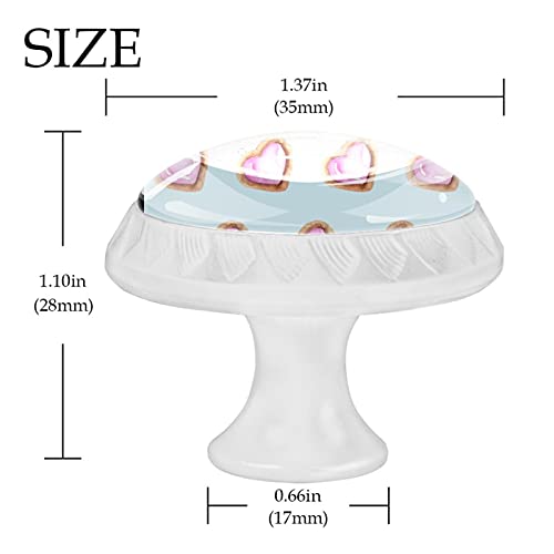 Boutons de meuble rose pour remplacer des poignées de commode abîmées - 5