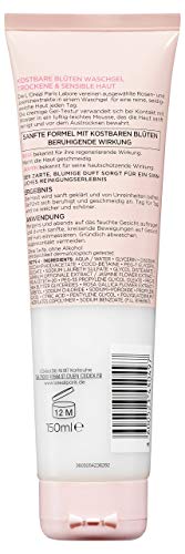 L'Oreal Paris - Gel de lavado para flores con extracto de rosa y jazmín, elimina impurezas y cuida la piel (1 x 150 ml) - Imagen 3