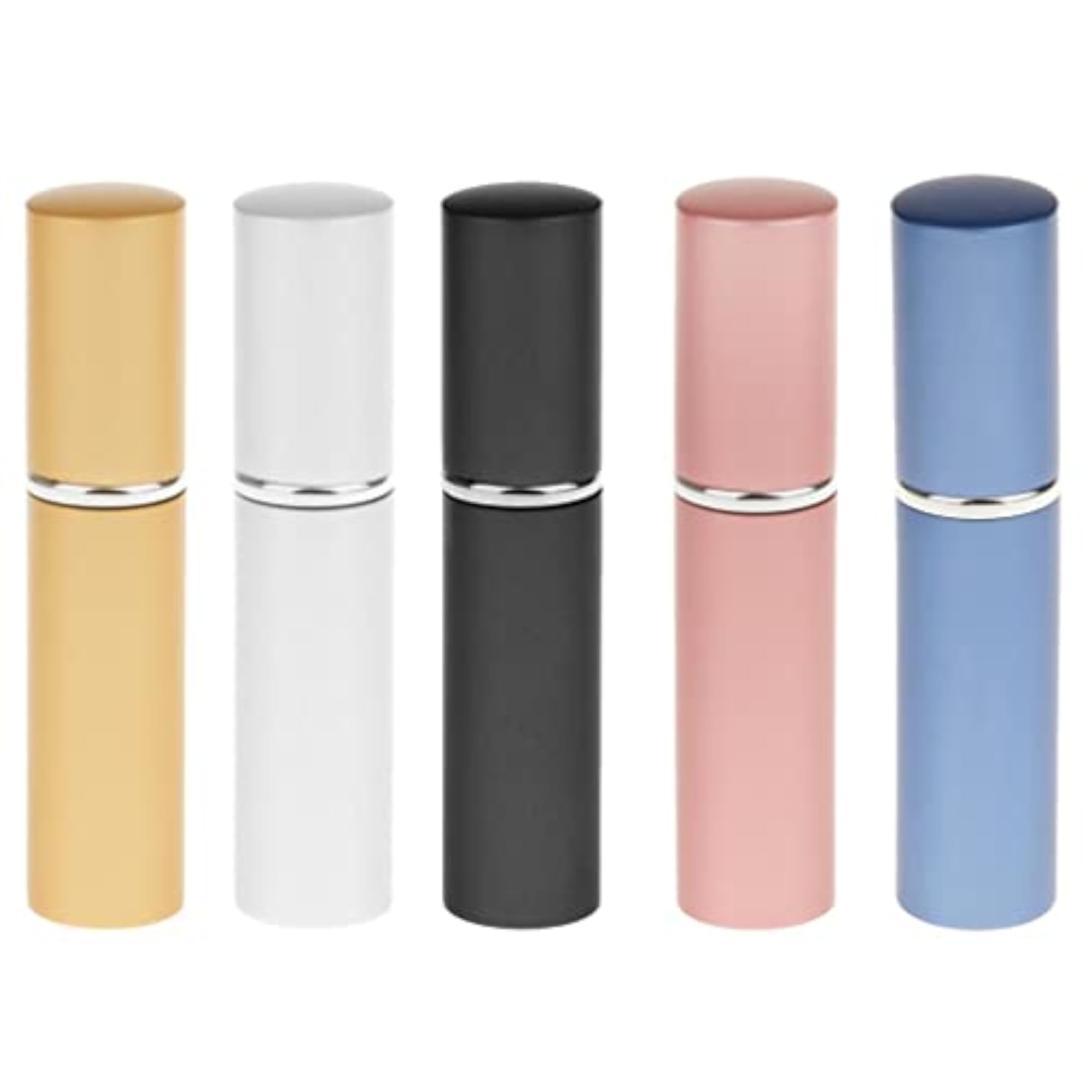 2x Portable 6ml Refillable Perfume Empty Bottle Pump