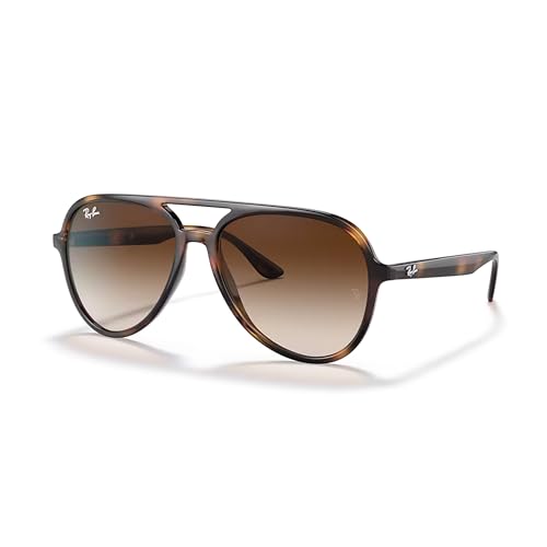 Ray-Ban RB4376 710/13 57MM Havana/Plastic Lens Brown Gradient Aviator Sunglasses for Men...