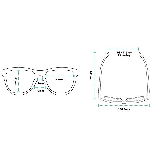 Óculos de Sol Goodr - Falkor's Fever Dream