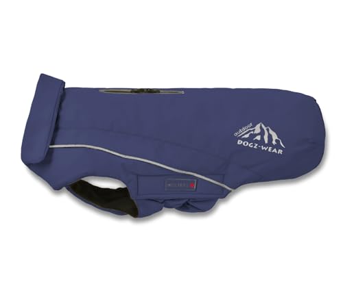 Wolters Wolters Skijacke Dogz-Wear | Wintermantel für Hunde | Farbe Dunkelblau | Größe 32 (Rückenlänge 32-34 cm)