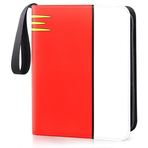Album Cartas Pokemon, 480 tarjetas, 60 páginas, Álbum para Cartas Coleccionables 4 Bolsillos