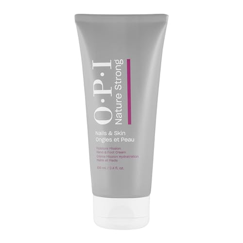 OPI Nature Strong Skincare Moisture Mission Hand & Foot Cream – Crema Idratante Mani e Piedi Con Burro Di Karité - Per una pelle nutrita e idratata- 100 ml