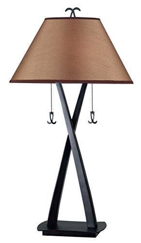 Kenroy Home 20100ORB Wright Oil Rubbed Bronze Table Lamp