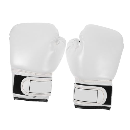 Boxe enfant Outanaya gants blancs confortables pour le club de karate du mercredi