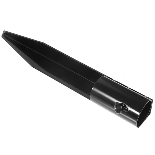 DIYEAH Estaca de Luz Navideña para Exteriores de Metal Resistente 28,5 Cm Negra para Jardín y Césped, Estacas de Repuesto para Iluminación de Caminos, Fijación Segura Color Aleatorio