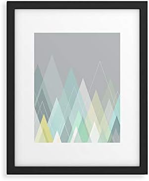 Deny Designs Early 2021 Framed Art Print, 11" x 14", Graphic 108 Z