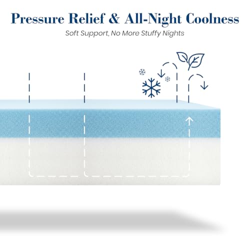 6 Inch RV Bunk Mattress with Gel Foam