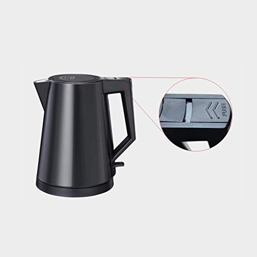 Hervidor Eléctrico Inalámbrico 1.2L Negro y Dorado miniatura 4