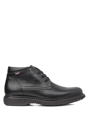 Chaussures CALLAGHAN Polonais Homme Noir 12302 en cuir taille 45 EU Larga