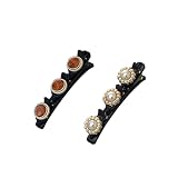 2PCS Hair Clips For Women Bangs Clip Hair Braiding Artifact HairPins Side Clip Headwear Front Banger