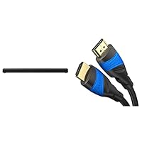 Panasonic SC-HTB400EGK 2.1 Soundbar mit Subwoofer, schwarz & KabelDirekt – 2 m – 4K HDMI-Kabel (4K@120Hz und 4K@60Hz für EIN spektakuläres Ultra-HD-Erlebnis, kompatibel mit HDMI 2.0/1.4, Schwarz)