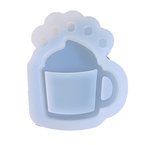 Quicksand Silicone Molds Drinking Cup Coffee Milk Shaker Molds For Epoxy Resin
