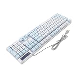 Clavier gaming rgb : profitez d’une frappe stable grâce à un clavier rgb filaire doté de touches robustes. votre clavier LED rgb reste lisible et confortable, offrant une sensation mécanique. clavier gaming pour ordinateur portable