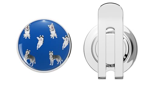 Fusion Graphics Husky Alaskan Pattern Beautifull Dogs Golf