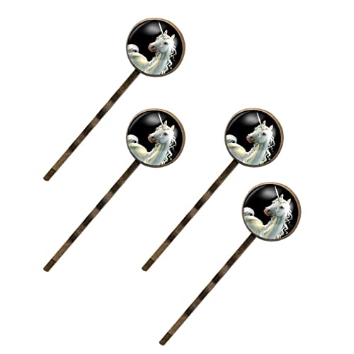 Épingles à cheveux licorne et cheval en coffret cadeau pour fille et femme