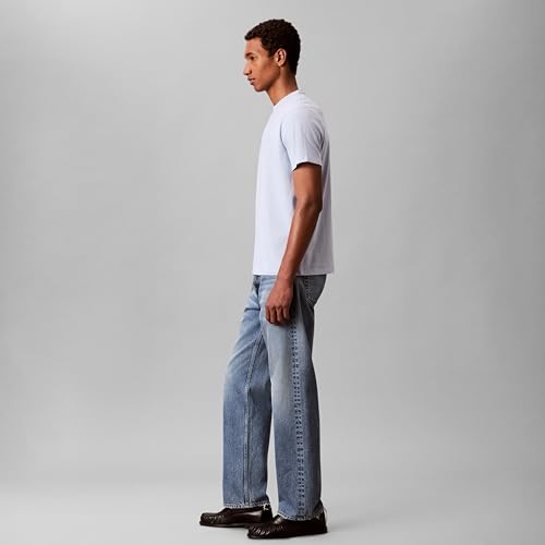 Image of Calvin Klein Men's Relaxed Fit CK Logo Crewneck T-Shirt