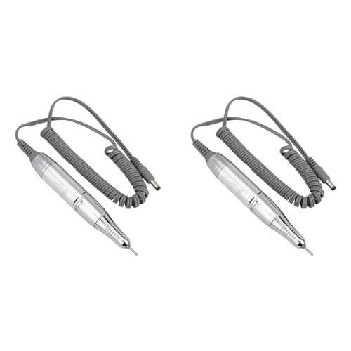 Taladro para manicura profesional con enchufe de CC y pulidora de uñas (2 piezas)
