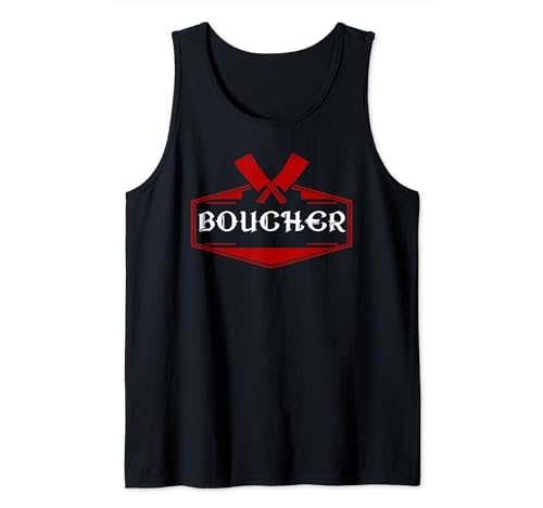 Boucher Cadeau Viande Boucherie Humour Barbecue Anniversaire Débardeur