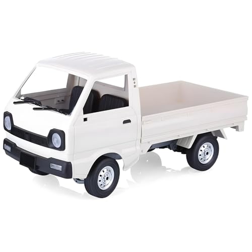 YIKESHU RC Car, 1/10 Remote Control Car with LED Headlights, 2.4Ghz RC Rock Crawler Trucks Rear Drive, Off Road Pickup Truck for Adults Birthday Gifts, All Terrain Crawler Suitable for Indoor Outdoor